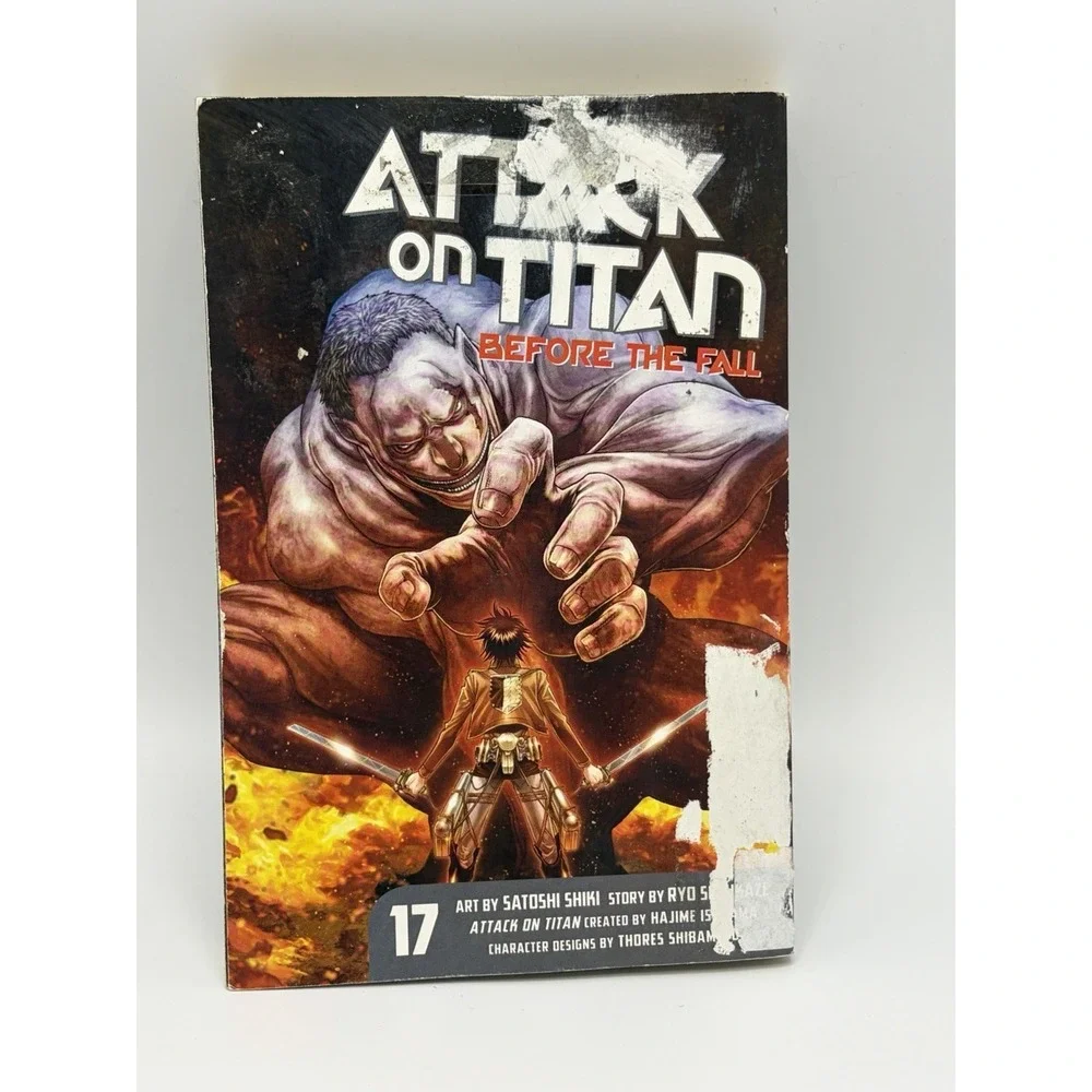Attack on Titan: Before the Fall 17 Paperback Ryo Suzukaze 2019 Kodansha Comics‎
